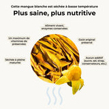 Mangue Émeraude sauvage séchée en morceaux