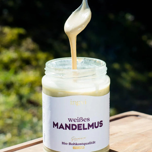 Organic Raw White Almond Butter Ingvi