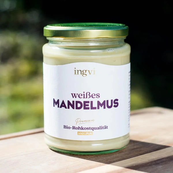 Organic Raw White Almond Butter Ingvi